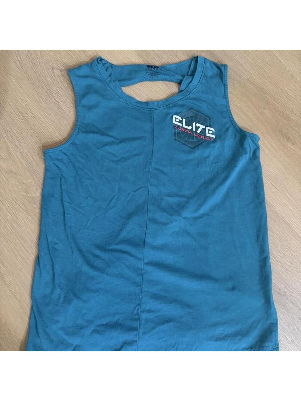 Disney Parks Star Wars Galaxy’s Edge Elite 709th Legion Tank Top Teal Size M